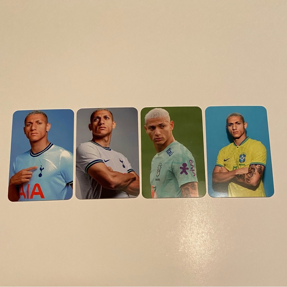 Richarlison Photocard set 2x3 inches